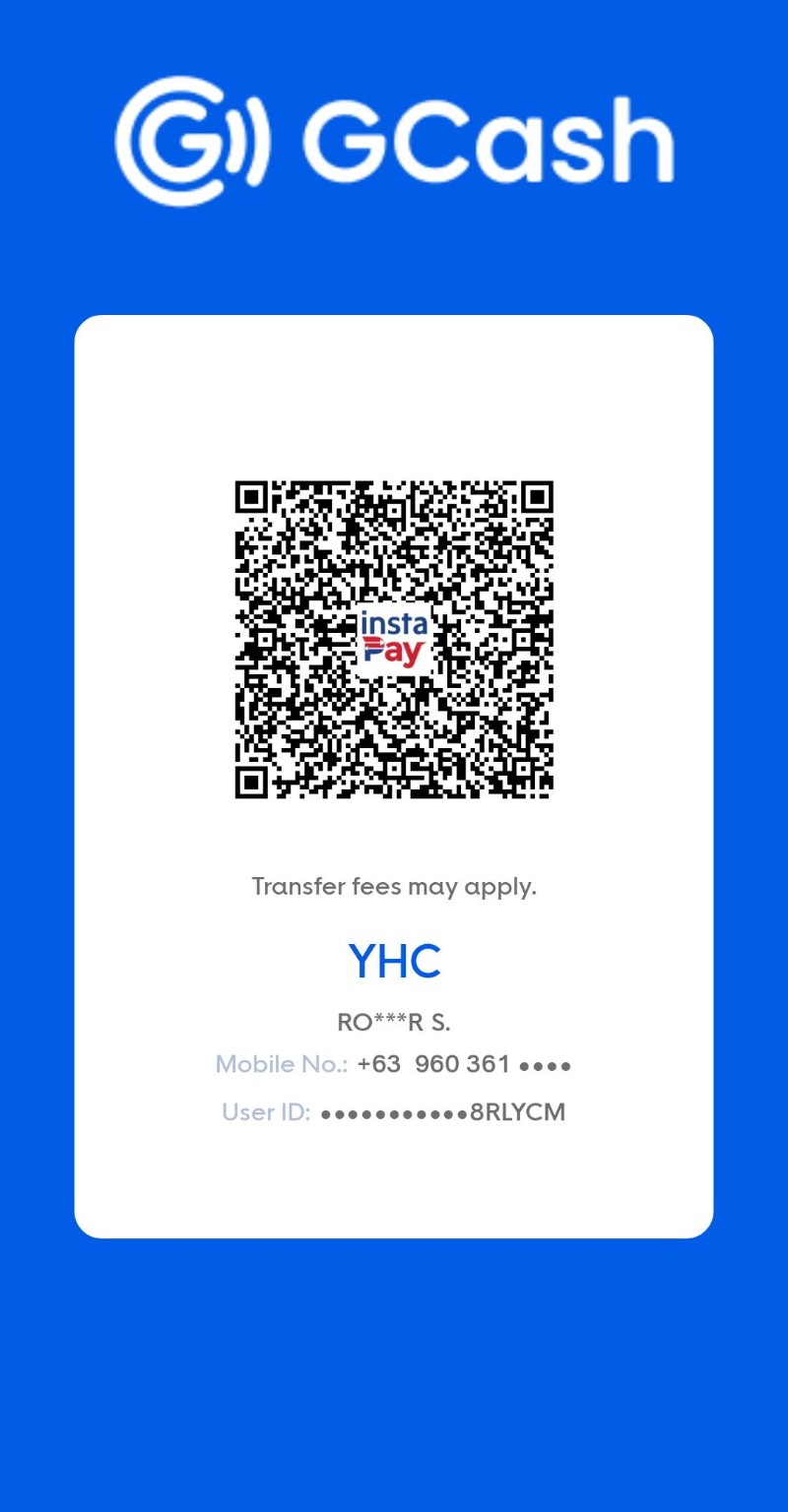 YHC GCash payment QR